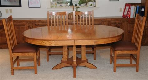 A small credenza in walnut & spalted pecan | louis fry / a. Dining Room Table and Chair Set in Pecan Liquid Oil Based ...