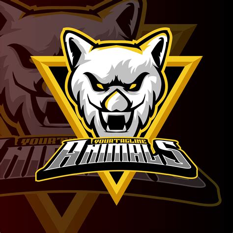 Animal Gaming Tiger Esports Logo 1185176 Download Free