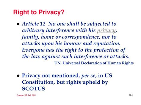 Ppt Right To Privacy Powerpoint Presentation Free Download Id5328277