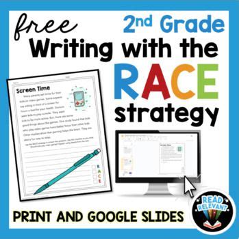 Race writing strategy 2nd grade free preview... by read relevant