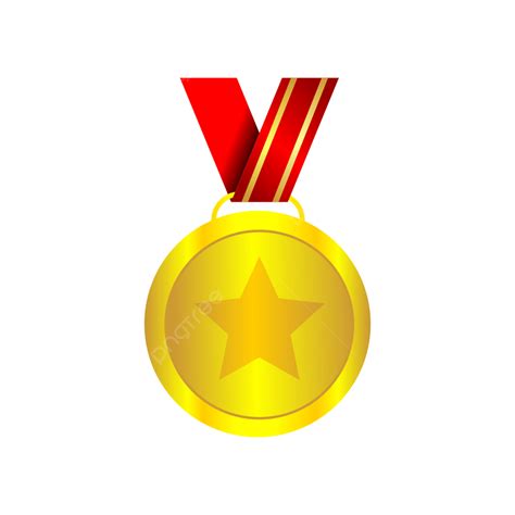 Значок золотой медали Png Золотая медаль Медаль золотая медаль Png