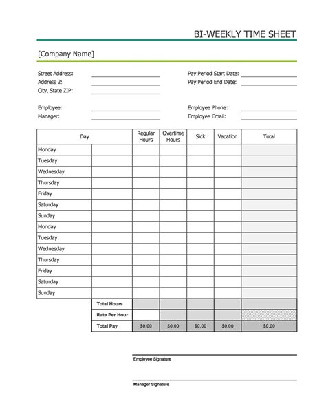 Overtime Spreadsheet Template Hq Printable Documents