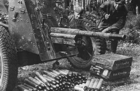 Use Of Captured German Anti Tank Guns