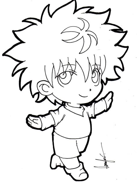 Killua Chibi By Inugamisama On Deviantart