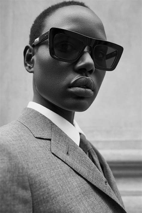 Ajak Deng Is Seriously Suited Up In John Juniper Images For Thom Browne