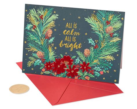 Create your own unique greeting on a papyrus card from zazzle. All Is Calm Holiday Boxed Cards, 12-Count | Papyrus