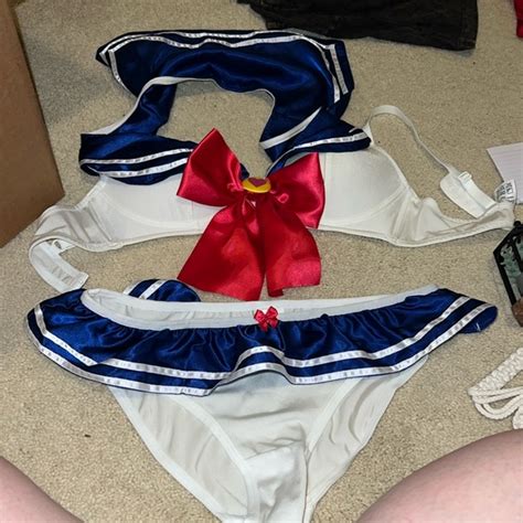Other Sailor Moon Bikini Costume Poshmark