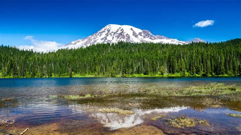 373 Mountain Lake With Blue Sky Rare Gallery Hd Wallpapers
