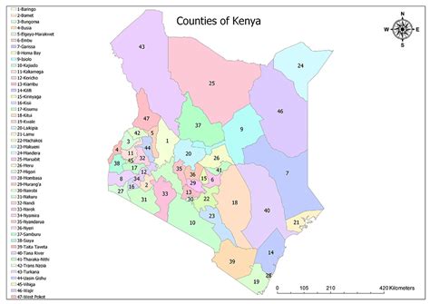 Geocurrents) from publication recent climate change projections over kenya reveal a warmer future (muthama et al., 2014). Counties of Kenya - MapUniversal