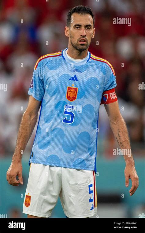 Sergio Busquets Of Spain During The Fifa World Cup Qatar 2022 Round Of