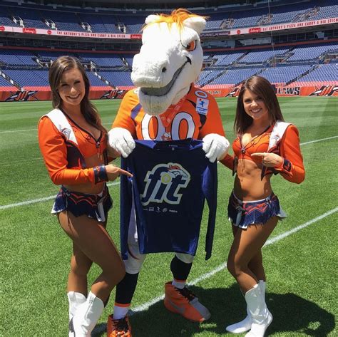 denver bronco cheerleaders denver broncos 50 yards cheerleading racing yummy instagram