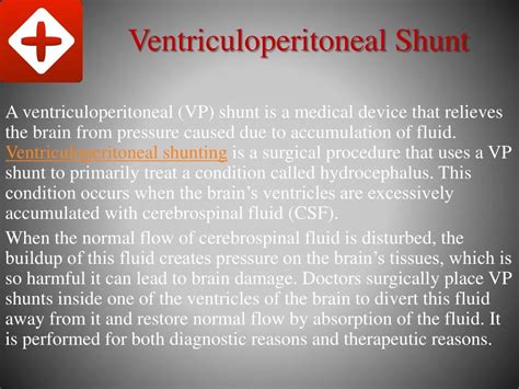 Ppt Ventriculoperitoneal Shunt Powerpoint Presentation Id 7670910