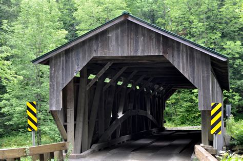 The Grist Mill Covered Bridge In Vermont Has An Elusive Past