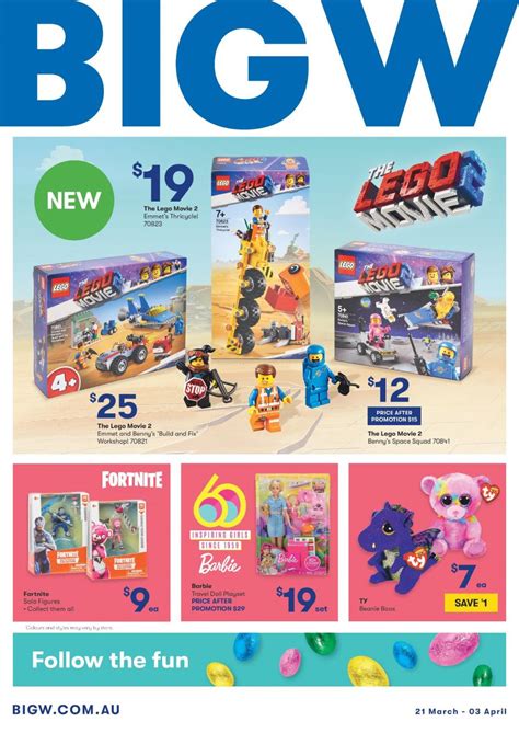 Not all flights are on promo. Big W Catalogue 21 Mar - 3 Apr 2019