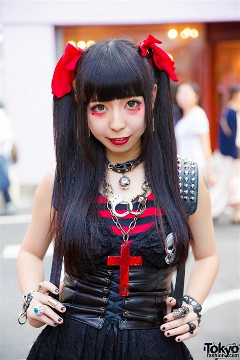 Harajuku Street2016 Japan Fashion Kawaii Hairandmake Up Punk Fashion Fashion Japanese Fashion