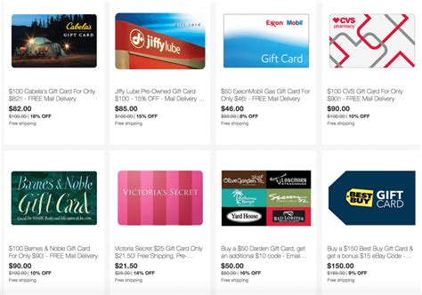 All of coupon codes are verified and tested today! Updated eBay: Save on Gift Cards for Best Buy, Exxon ...