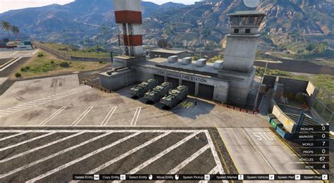 Military Base On Gta 5 Map World Map