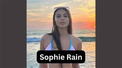 Sophie Rain Wiki Age Biography Wikipedia Bio Boyfriend