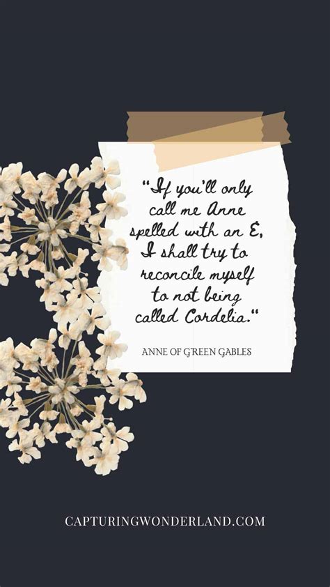 50 Best Anne Of Green Gables Quotes — Capturing Wonderland
