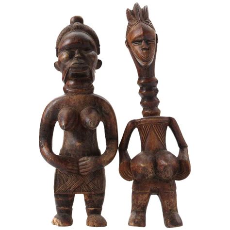 Hand Carved Fertility Statues At 1stdibs