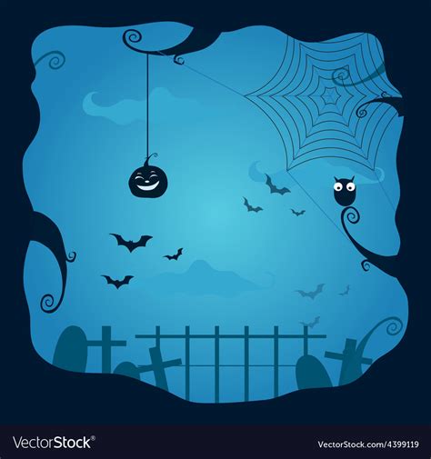 Halloween Background Royalty Free Vector Image