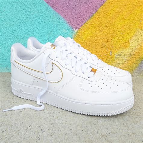 Maybe you would like to learn more about one of these? Nike Air Force 1 Essential White Gold AO2132-102