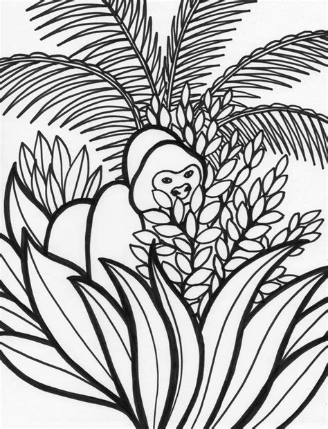 Free Printable Rainforest Coloring Pages - Coloring Home