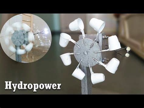 Survival applications of diy electricity. Model hydro electric power plant DIY - hydraulic ...
