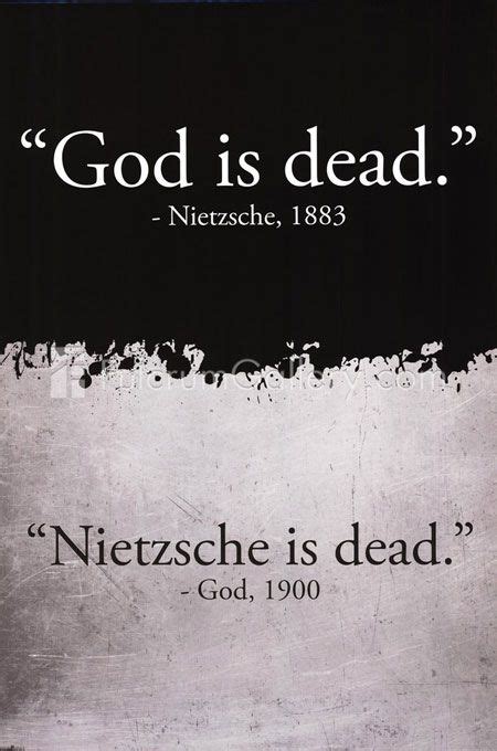 Till one day, time runs out, and the cell door slams shut, and suddenly it's too late. God is dead | Nietzsche quotes, Gods not dead, Funny quotes