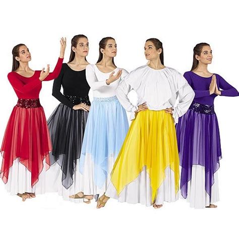 praise dance skirts 39768 single handkerchief liturgical dance skirt cheap praise dancewear