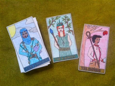 Host a holiday gathering, a cocktail party, or a business event. DIY or die: make your own tarot deck! - Little Red Tarot