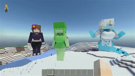 Slime Girl Jenny Mod V5 Addon In Minecraft Pe Mmcraft Tv Youtube