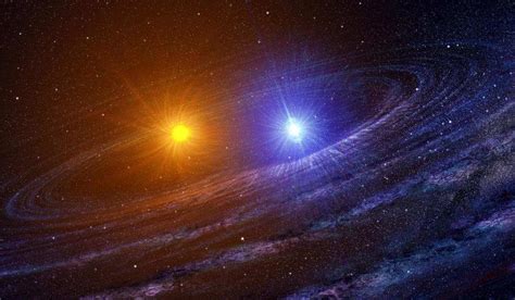 Arcturus System Étoile Binaire Astronome Étoile à Neutrons