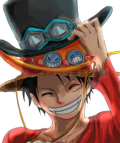 Download Aesthetic Anime Boy Icon Luffy Hats Wallpaper