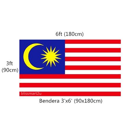 Bendera Malaysia Saiz Kecil Bendera Tangan Jalur Gemi Vrogue Co