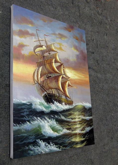 Tall Ship Sailing 112 Painting By Lermay Chiang Artmajeur