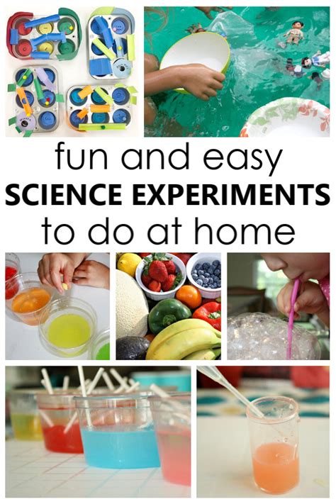 Easy Science Experiments To Do At Home Fantastic Fun And Learning