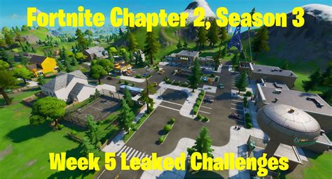 Fortnite Chapter 2 Season 3 Week 7 Challenges Cheat Sheet Gambaran