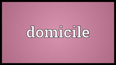 Pacific prime will ask for details of your country of residence, among other personal details such as your nationality, age, and medical history. Domicile Meaning - YouTube