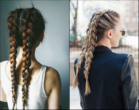 Volitional Double Braids Hairstyles To Dare Look Different