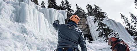 Top Rope Ice Climbing Alpine Ice Climbing Course In Canada