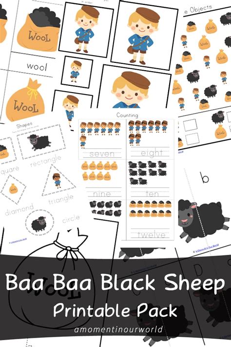 Free Baa Baa Black Sheep Pack Free Homeschool Deals