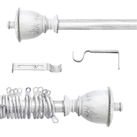 Thanks for sharing the curtain rod tip, since it brought back memories. AT17 Shabby Chic Farmhouse Extendable Curtain Rod ...