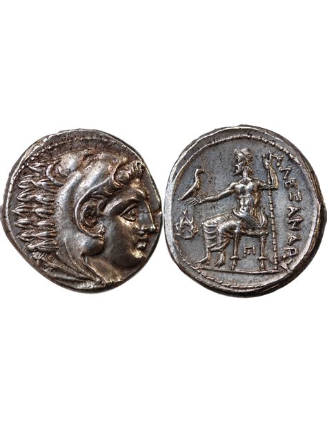 macedoine alexandre le grand tetradrachme argent amphipolis argent sup suffren numismatique