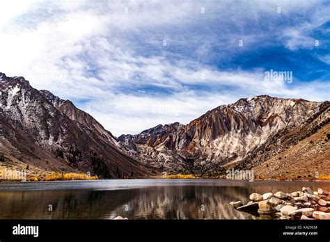 Convict Lake In The Eastern Sierra Nevada Mountains In The Fall Of 2012