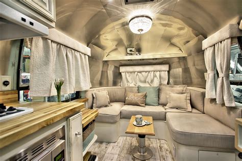 Shabby Chic Airstream Airstream Interior Rv Living Remodel Camper