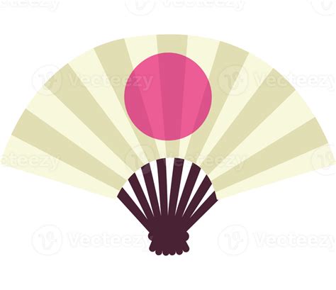 Japanese Fan Icon Isolated Design 24638480 Png