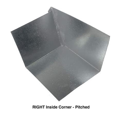 Roof Corner Flashing For Inside And Outside Corners Soldered Galvanized Steel For Superior Roof