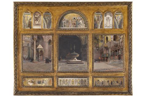 Interior Of The Basilica Of San Marco In Venice Raffaele Tafuri 1857