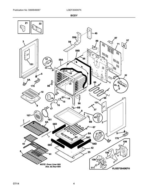 Frigidaire Oven Parts Diagram